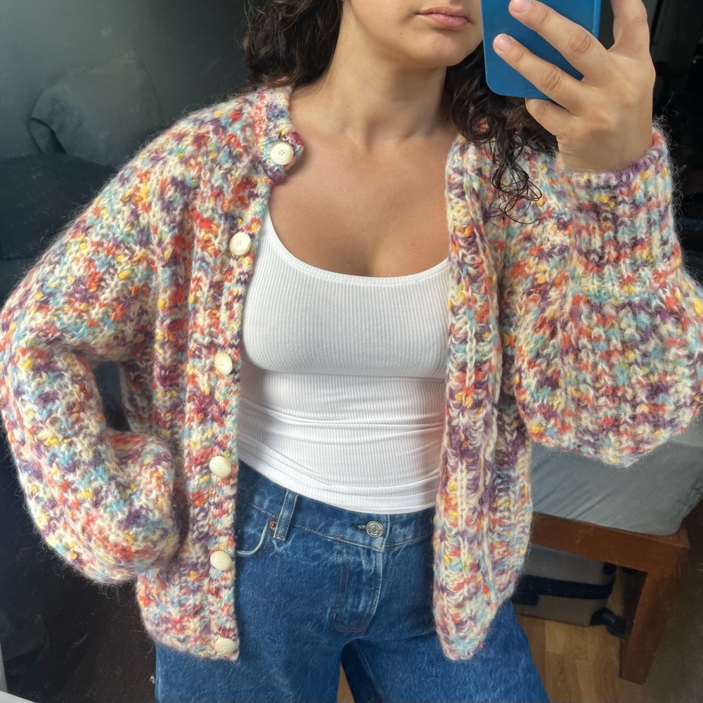 Sezane Emile Cardigan Multicoloured - Size M
